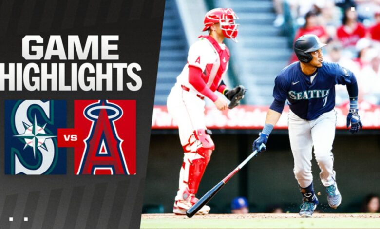Los Angeles Angels vs Seattle Mariners Match Player Stats