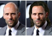 Jason Statham with Hair