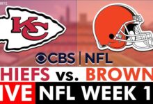 Kansas City Chiefs vs Cleveland Browns Stats